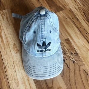 Denim baseball hat
